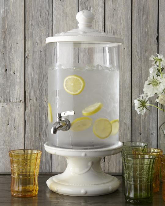 Juliska Berry & Thread Whitewash Beverage Dispenser | Neiman Marcus