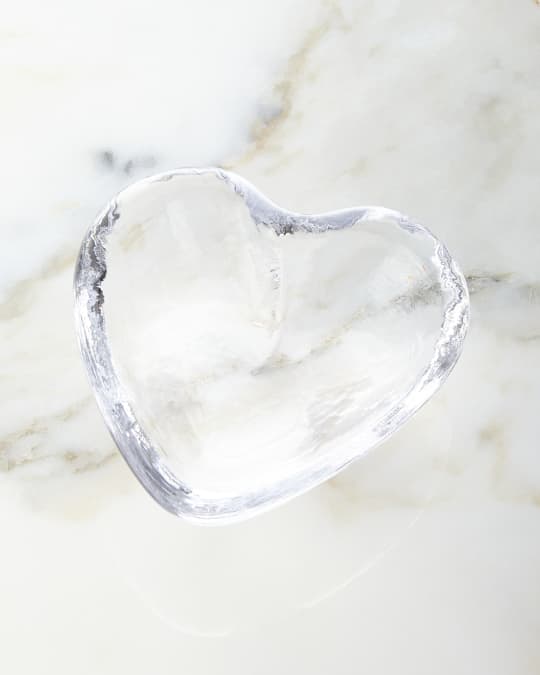 Simon Pearce Heart Dish Neiman Marcus