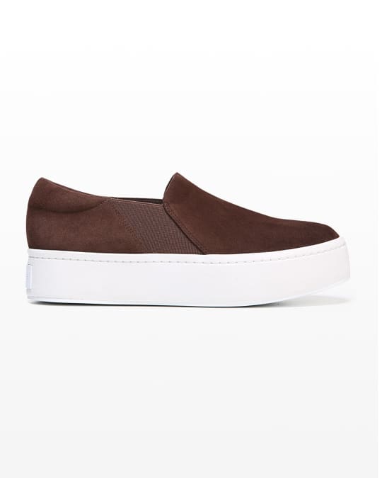 Vince warren suede new arrivals platform skate sneakers