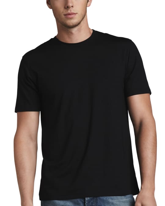 Derek Rose Basel 1 Jersey T-Shirt, Black | Neiman Marcus
