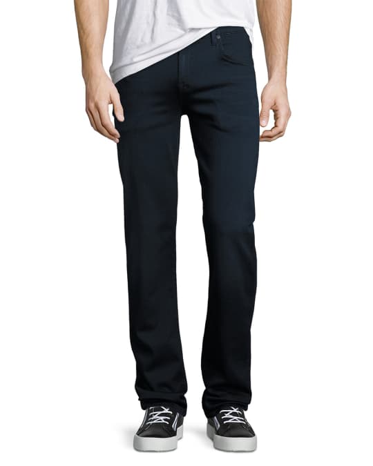 7 for all mankind Men's Luxe Sport: Slimmy Blue Jeans | Neiman Marcus