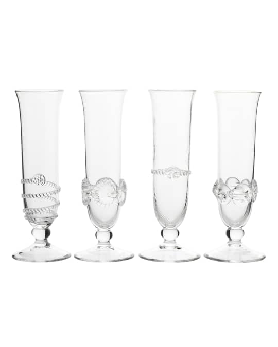 Juliska Juliska Heritage Collectors Flutes, Set of 4 Neiman Marcus
