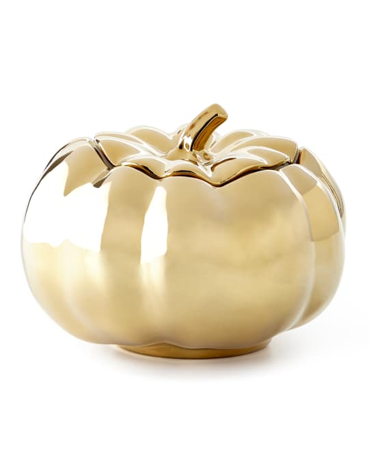 Neiman Marcus Pumpkin Soup Bowl with Lid, Set of 4 Neiman Marcus