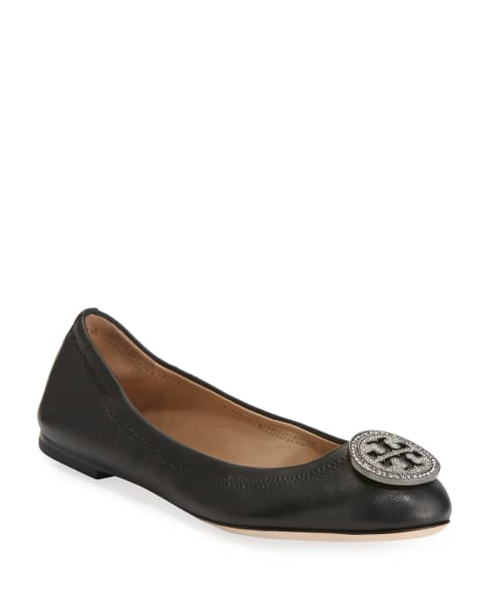 Tory Burch Liana Embellished Ballet Flats | Neiman Marcus