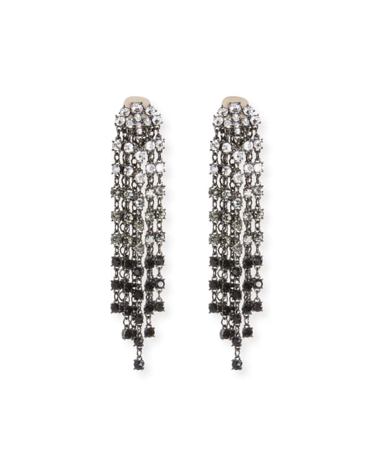 Oscar de la renta waterfall earrings shop