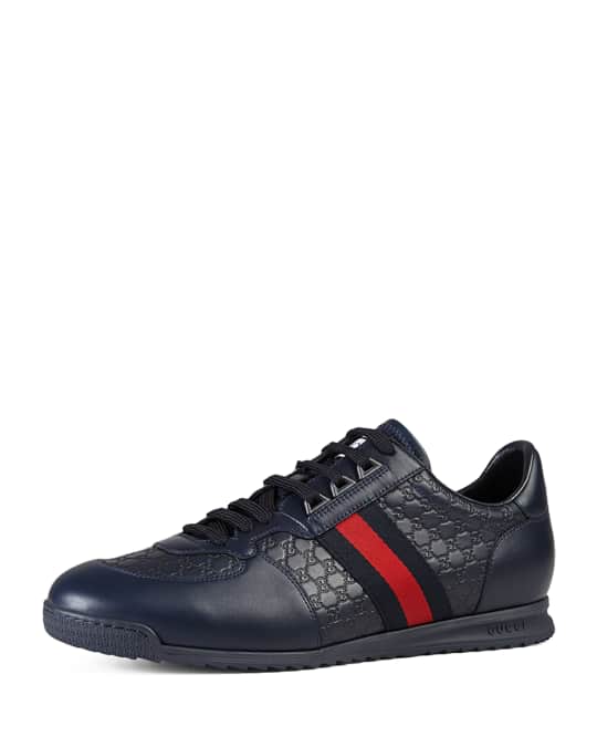 Gucci Men's SL73 Lace-Up Sneakers | Neiman Marcus