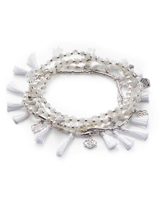 Julie Multi Strand Tassel Bracelet