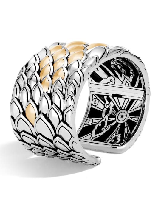 John Hardy Legends Naga 18k Gold Kick Cuff Neiman Marcus