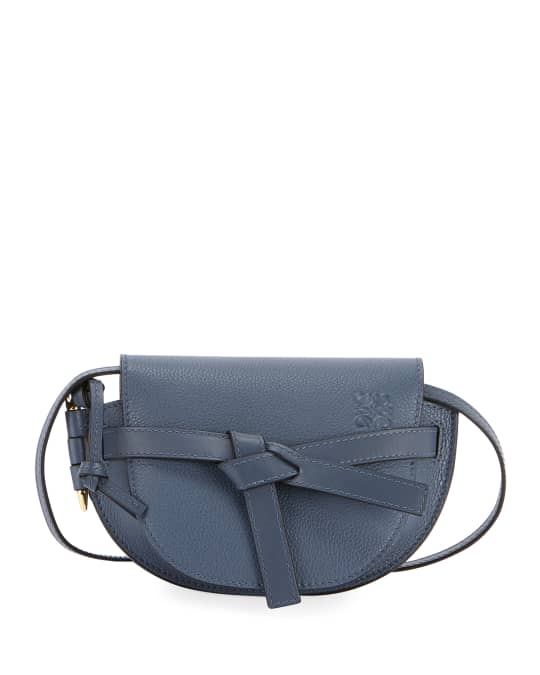 Loewe gate mini grain leather shoulder bag store