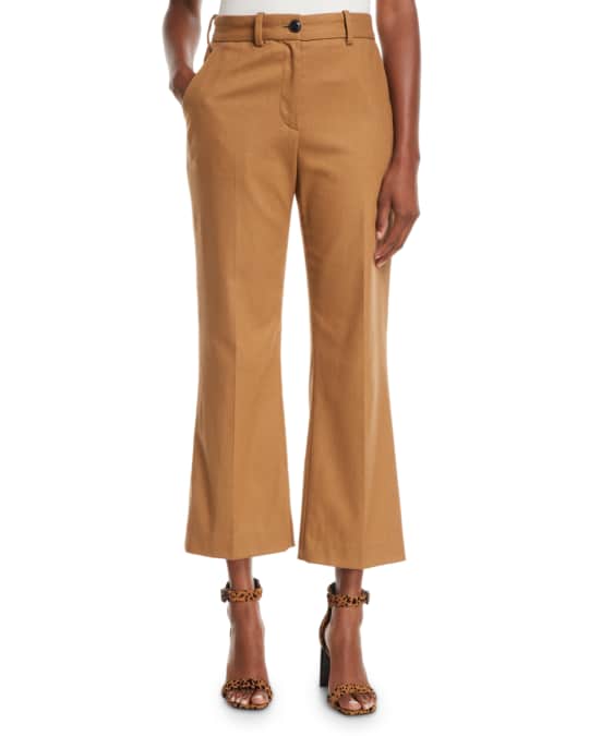 Libby Cropped Flare Leg Pants