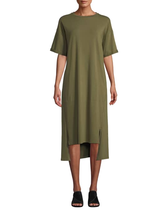 Eileen fisher online high low dress