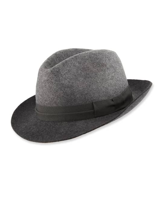 Paul Smith Men's Degrade Wool Fedora Hat Neiman Marcus