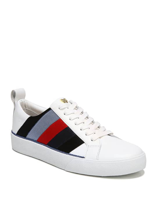 Diane von Furstenberg Tess Leather Platform Sneakers | Neiman Marcus