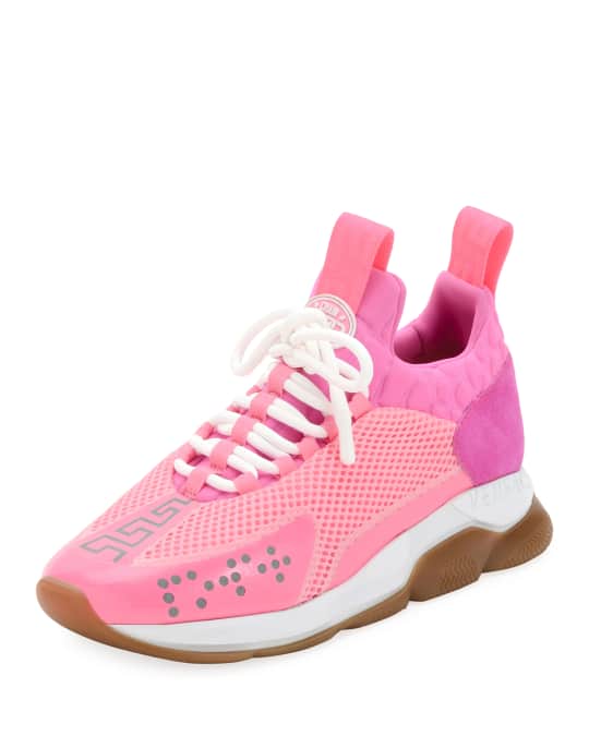 Versace neoprene cross clearance trainer sneakers