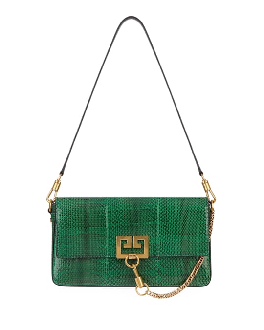 Givenchy Charm Small Snake Shoulder Bag | Neiman Marcus