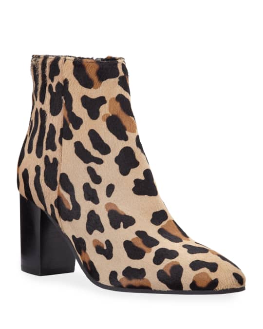 Aquatalia leopard on sale booties
