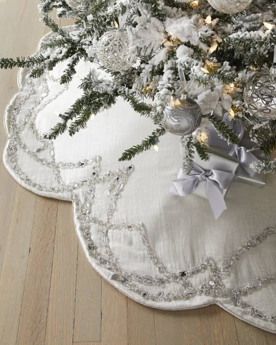 Kim Seybert Tree Skirt Pendant Neiman Marcus