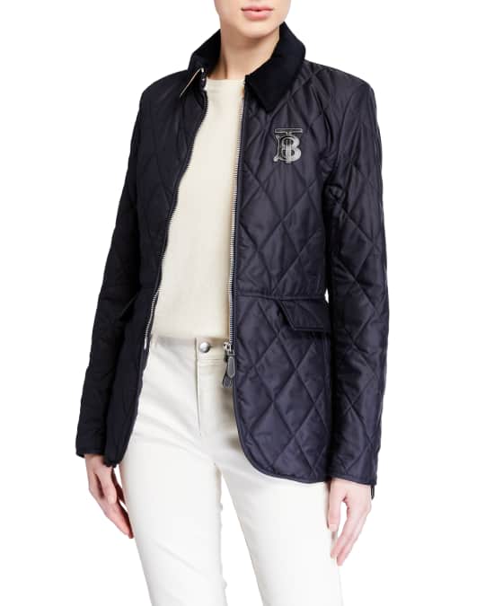 Burberry Equestrian Quilted Jacket | Neiman Marcus