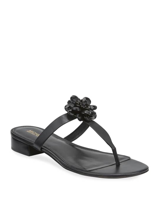 Michael kors flower sandals on sale