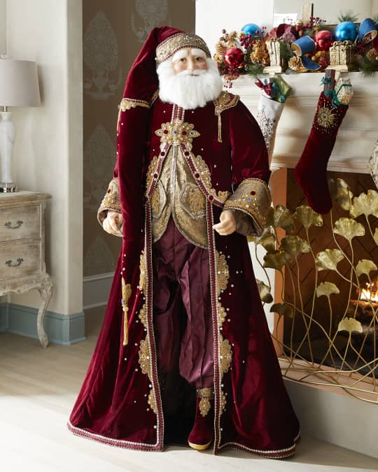 Katherine's Collection Life-Size Gifts of Christmas Santa | Neiman Marcus