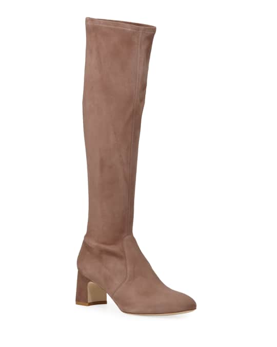 Stuart Weitzman Milla Suede Knee Boots Neiman Marcus