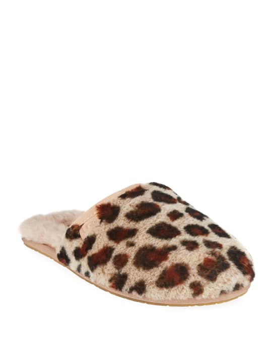 Ugg leopard sales fluffette slippers