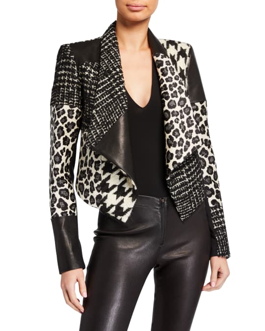 Alice and discount olivia patchwork jacket