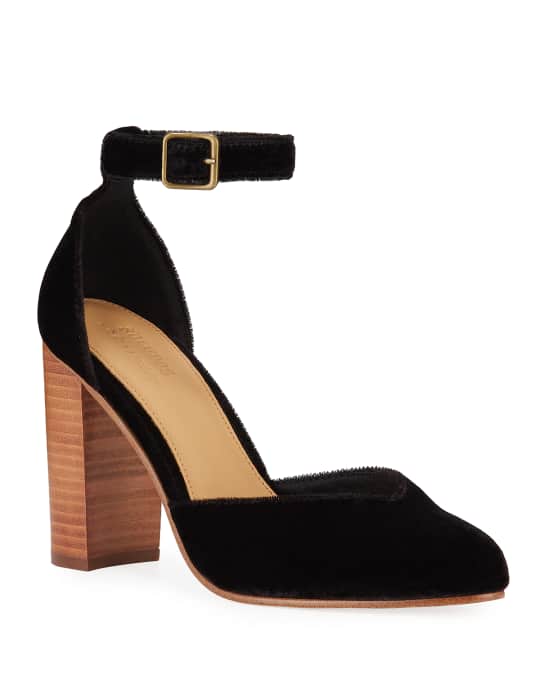 soludos suede collette heel