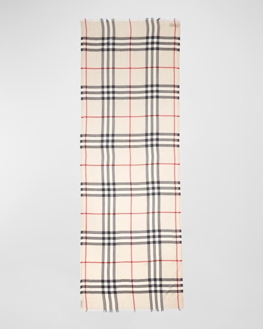Neiman marcus top burberry scarf