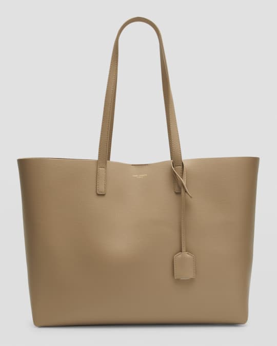 Saint Laurent Shopping Bag East-West Tote in Smooth Leather