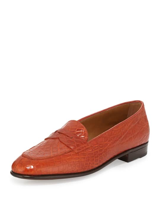 Gravati crocodile loafers clearance