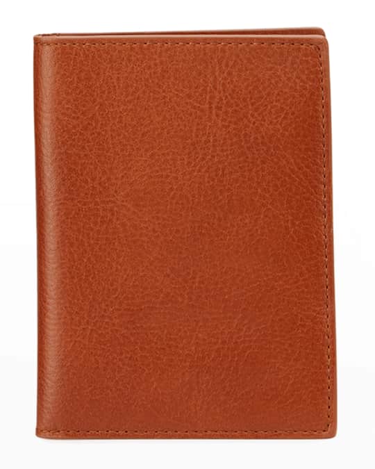 Shinola Men's Leather Passport Holder | Neiman Marcus