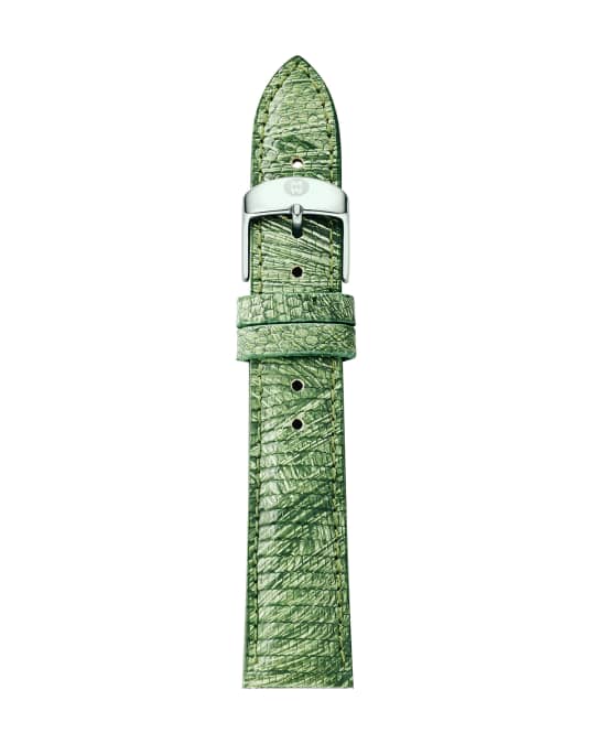 MICHELE 16mm Lizard Watch Strap Neiman Marcus