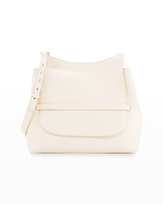 The row sideby suede shoulder bag deals
