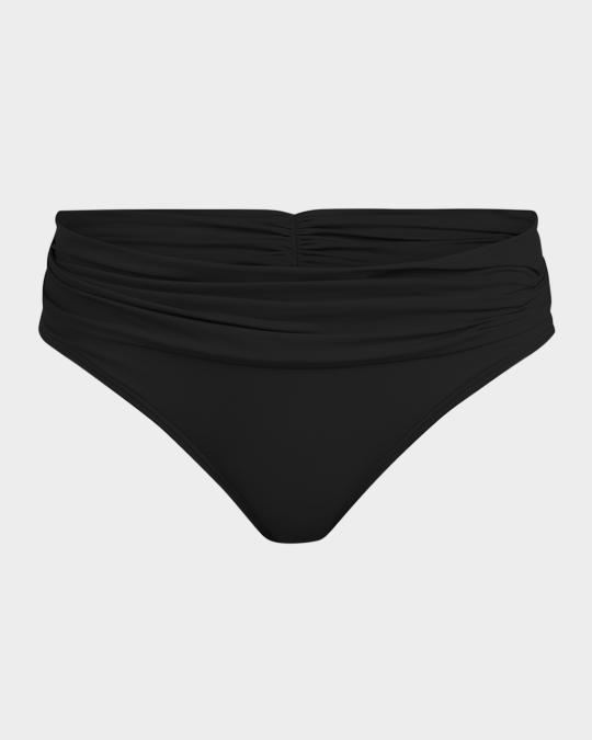 La Blanca Women's Island Goddess Hipster Bikini Bottom - Tie Side, Low Rise, Nylon/Elastane