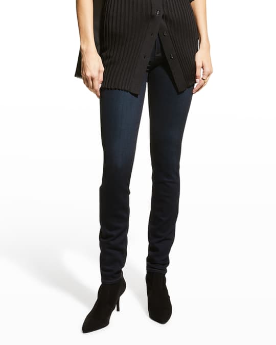Hoxton Mona Ultra Skinny Jeans, Dark Blue