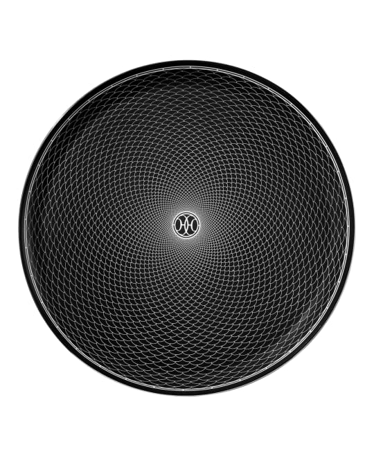 H Deco Large Round Platter