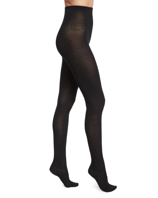 Wolford Merino Wool Tights, Black Neiman Marcus