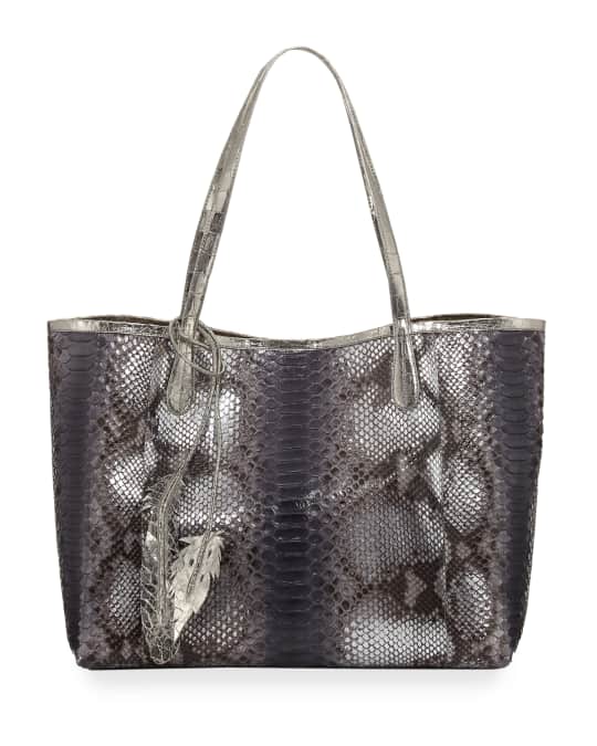 Nancy Gonzalez Erica Python Shopper Tote Bag | Neiman Marcus
