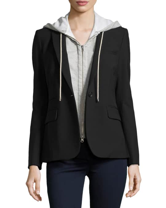 Veronica beard classic crepe jacket sale