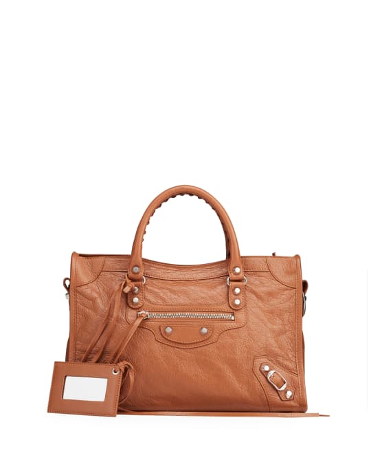 Balenciaga classic city nickel small shop tote bag