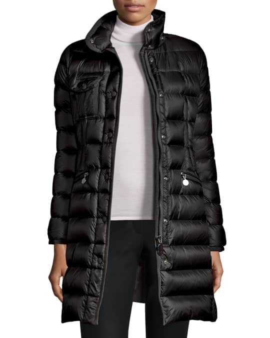 Moncler Hermine Hooded Puffer Jacket | Neiman Marcus