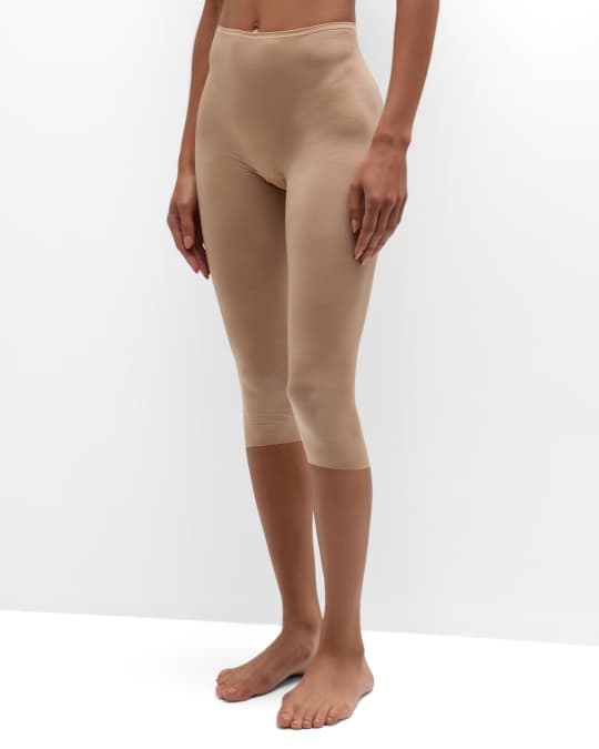 Spanx 1495 Skinny Britches Sheer Capri Leggings Nude on OnBuy