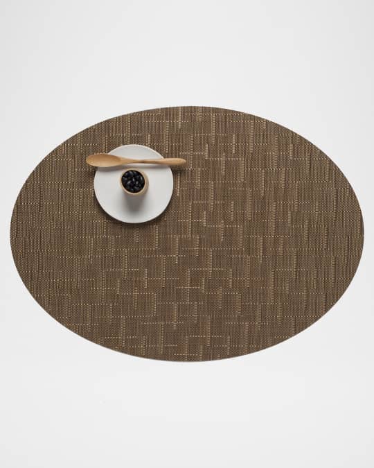 Chilewich "Bamboo" Oval Placemat Neiman Marcus