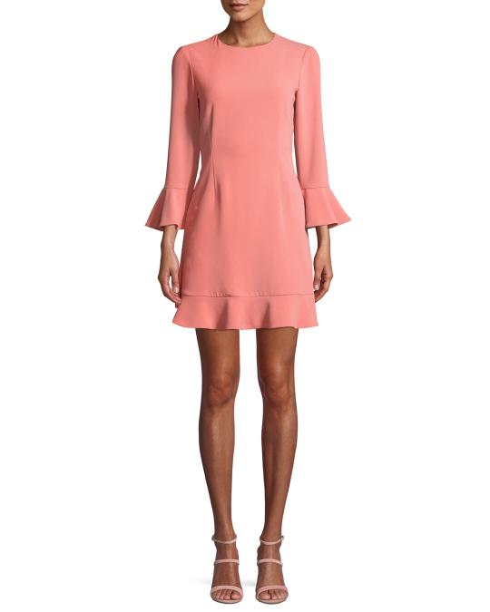 Jill Jill Stuart Bell-Sleeve Jersey Cocktail Dress