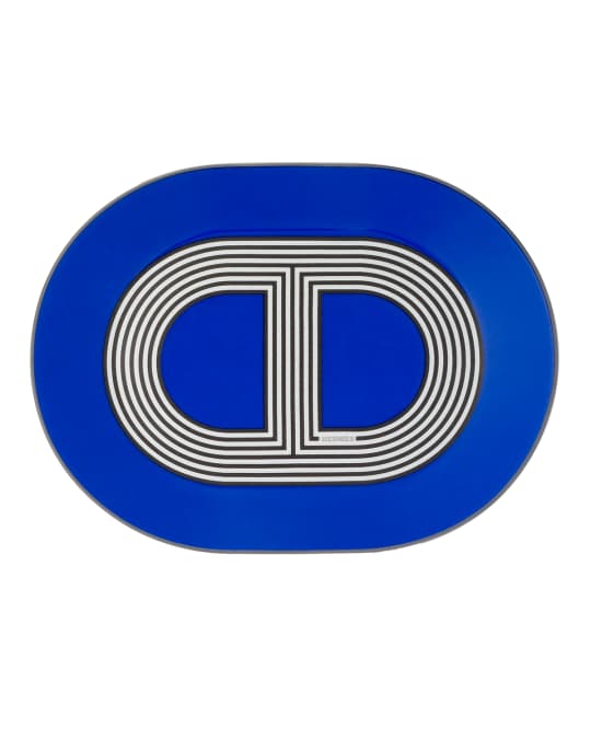 Hermes Rallye Mini Oval Plate Neiman Marcus
