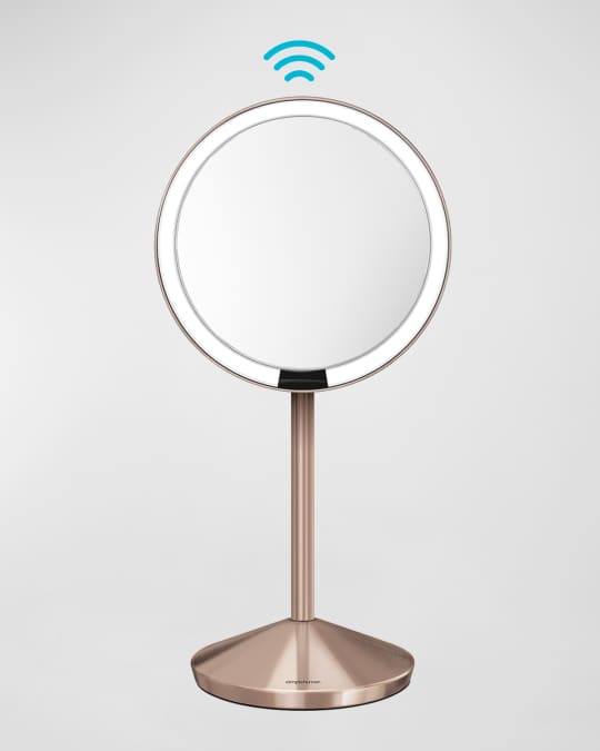 5" Sensor Mirror with Travel Case, Rose Gold