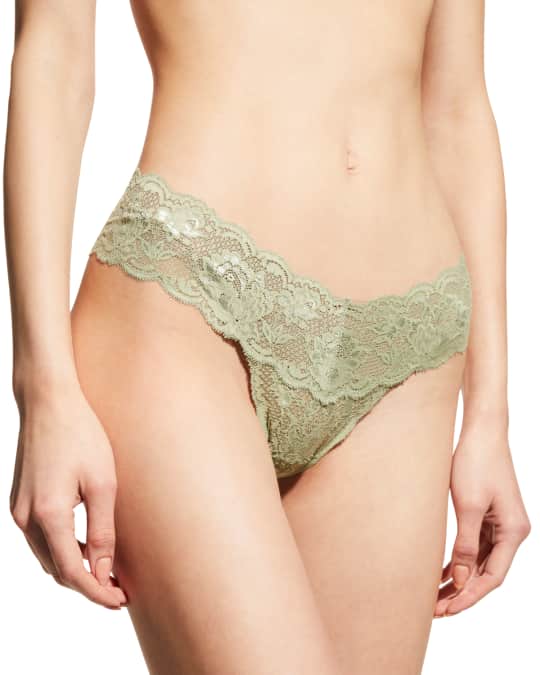 Cosabella Cutie Never Say Never Lace Thong | Neiman Marcus