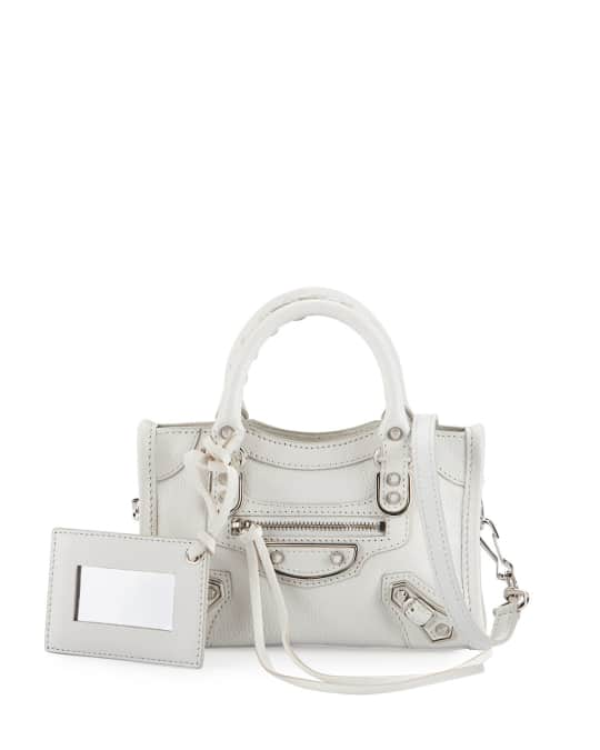 Balenciaga Classic Metallic Edge Nano City AJ Crossbody Bag | Neiman Marcus