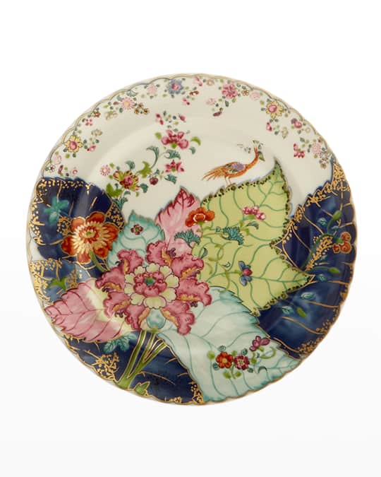 tobacco leaf salad Mottahedeh Tobacco Leaf Salad/Dessert Plate